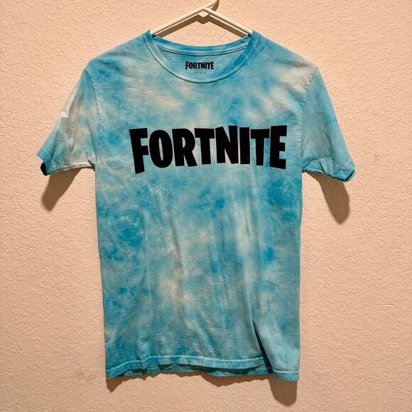 Fortnite‎ KIDS LARGE Blue T-shirt - Picture 1 of 3
